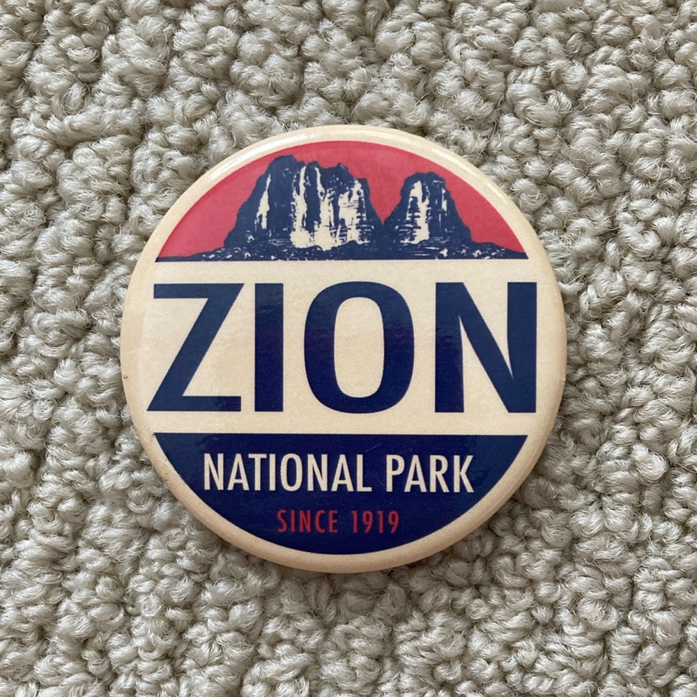 Zion National Park Fridge Magnet Abstract Souvenir Travel Gift Parks Project